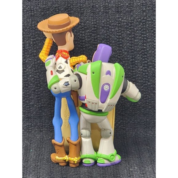 Hallmark Keepsake 2003 Our Best Buddy Buzz Lightyear And‎ Woody With Photo Frame - Picture 5 of 10